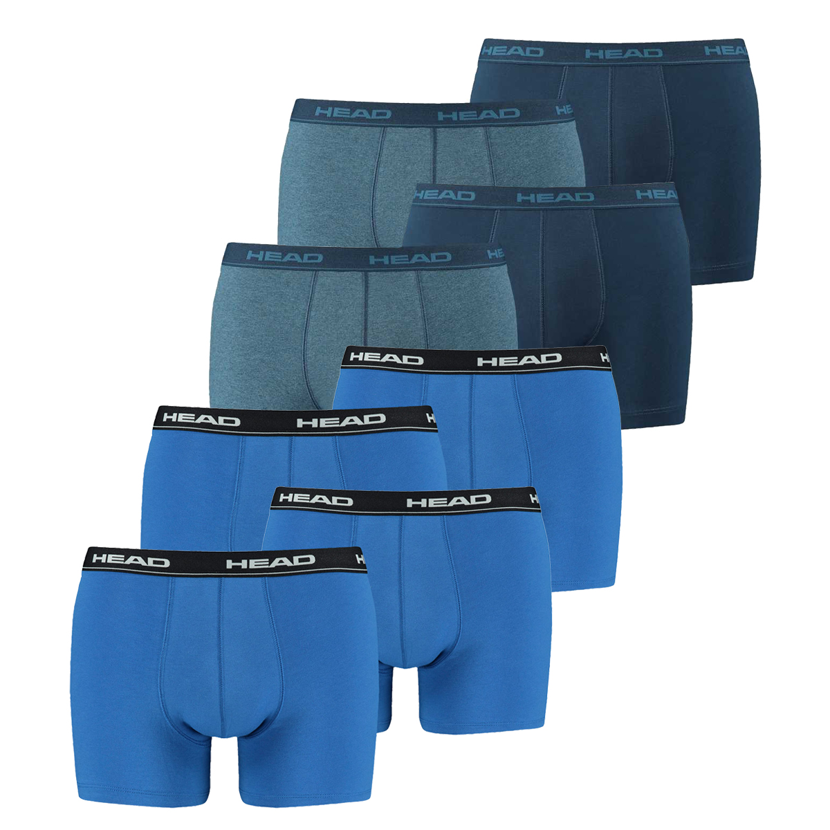 8 er Pack Head Herren Boxer Boxershorts Basic Pant Unterwäsche von HEAD