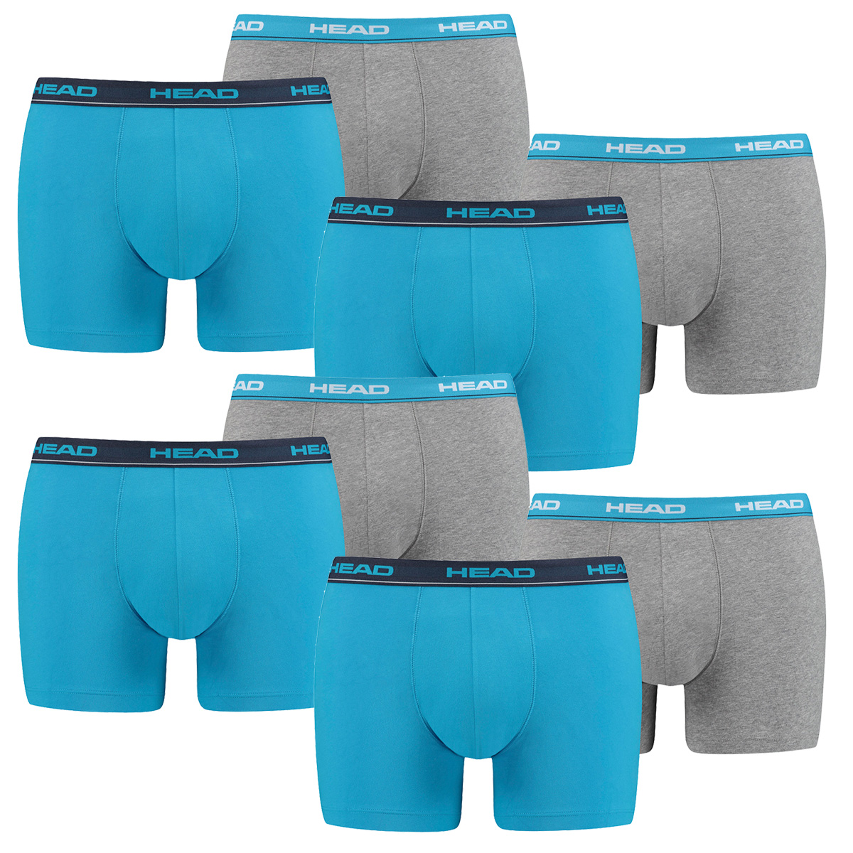 8 er Pack Head Herren Boxer Boxershorts Basic Pant Unterwäsche von HEAD