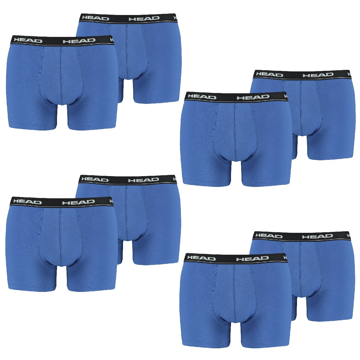8 er Pack Head Herren Boxer Boxershorts Basic Pant Unterwäsche von HEAD
