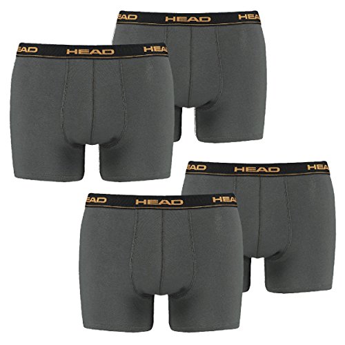 HEAD Men Boxershort Basic Boxer 4er Pack, Größe:L;Farbe:Dark Shadow HEAD Men Boxershort Basic Boxer 4er Pack, Größe:L;Farbe:Dark Shadow von HEAD
