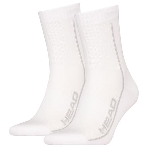 HEAD All Sports Performance Short 2 Paar Weiß Größe 43/46 von HEAD