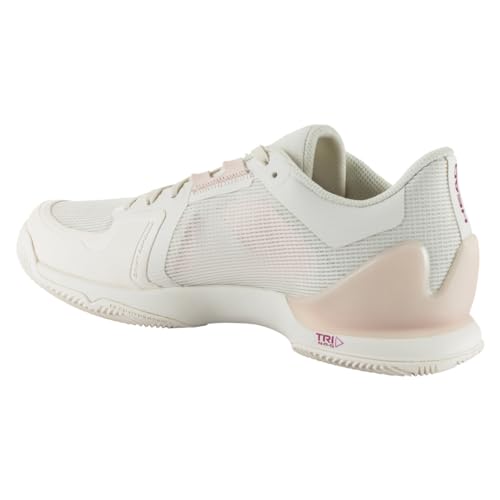 HEAD Damen Sprint Pro 3.5 Clay Women Tennisschuhe, Chalk White/Lila, 40 EU von HEAD