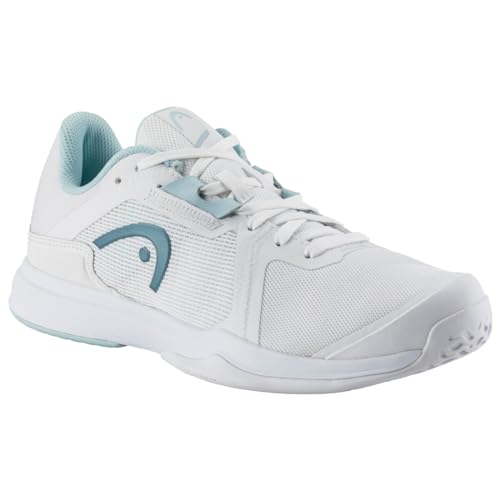 HEAD Damen Sprint Team 3.5 Women Tennisschuhe, Weiß/Aqua, 38.5 EU von HEAD