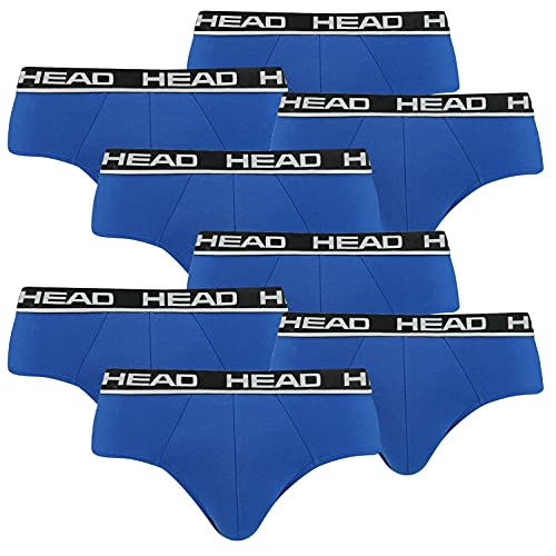 HEAD Herren Basic Brief Pant Slip Unterwäsche Unterhose 8 er Pack , Farbe:001 - Blue / Black, Bekleidungsgröße:XL von HEAD