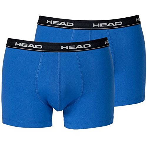 HEAD Herren Boxer Boxershort Unterhose 12er Pack in vielen Farben (Blue/Black, M) von HEAD