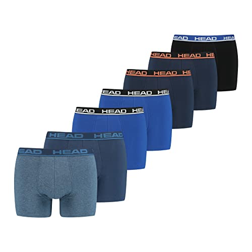 HEAD 7er Pack Boxer Short blue combo 004 M von HEAD