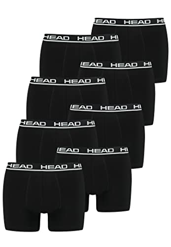 HEAD Herren Boxer Boxershort Unterhose 8er Multi-Pack, 841001001, Farbe:005 - Black, Bekleidungsgröße:S von HEAD