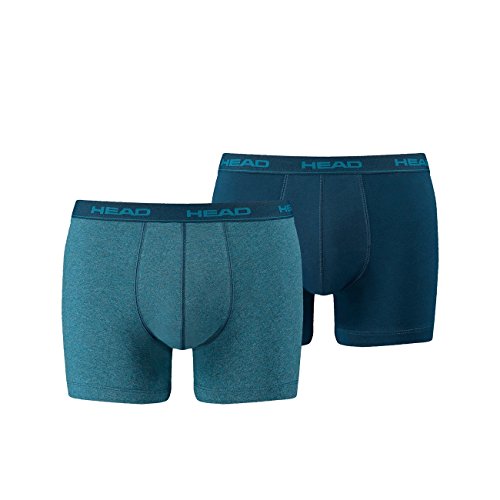 8 er Pack Head Herren Boxer Boxershorts Basic Pant Unterwäsche , Bekleidungsgröße:L, Farbe:494 - Blue Heaven von HEAD