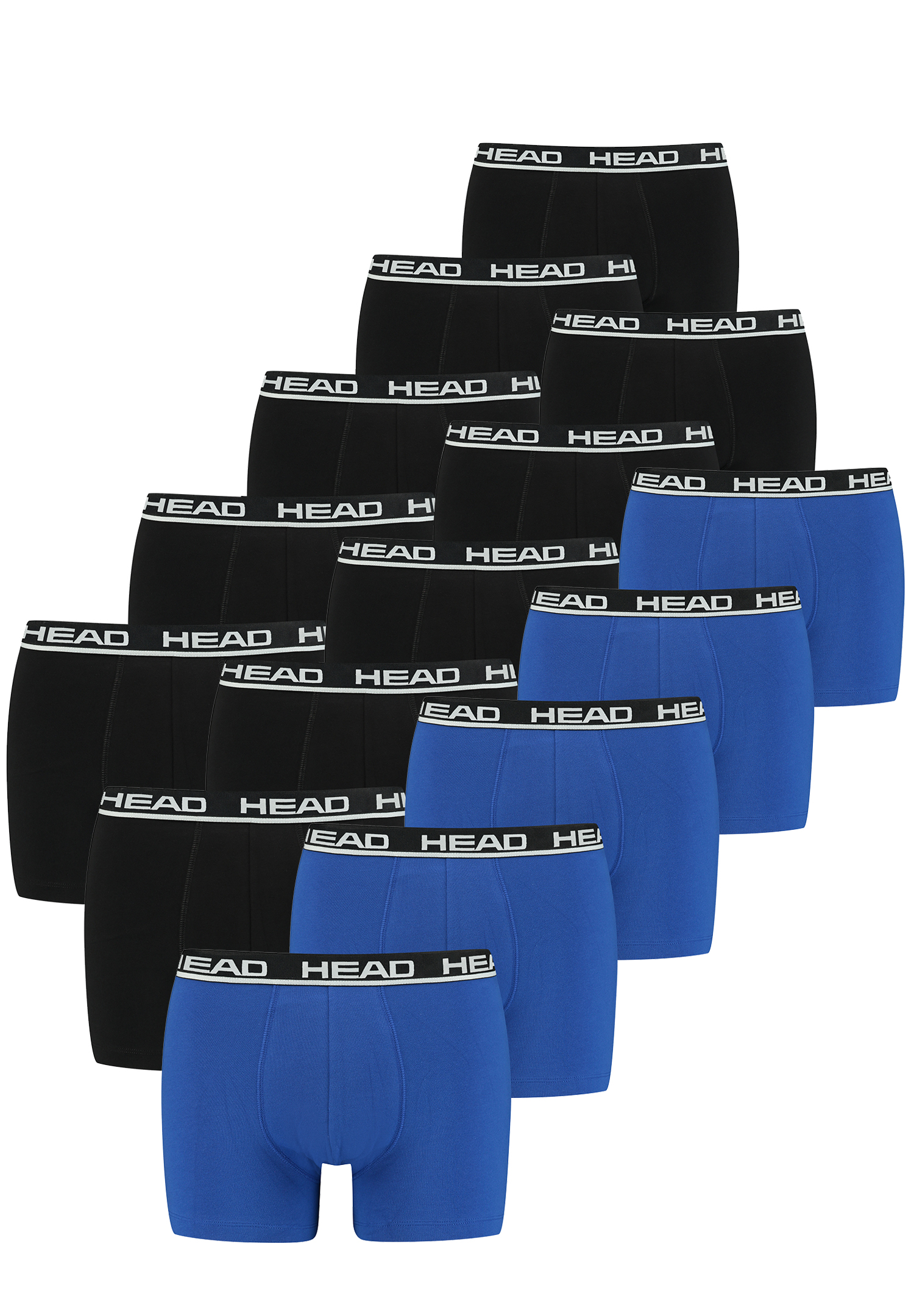 HEAD Herren Men&#039;s Basic Boxers Boxer Shorts 15 er Pack von HEAD