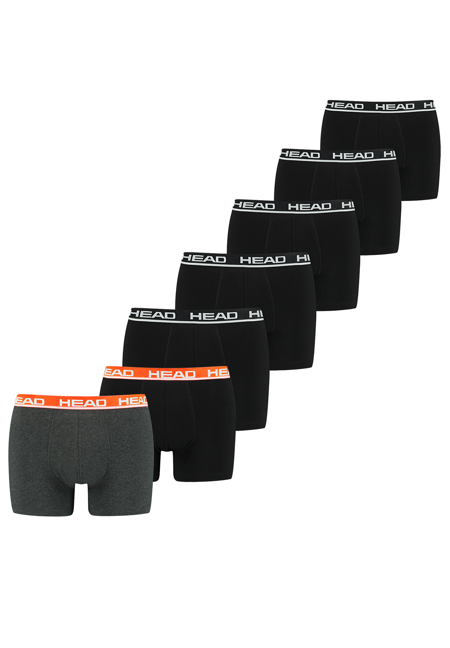 HEAD Herren Men&#039;s Basic Boxers Boxer Shorts 7 er Pack von HEAD