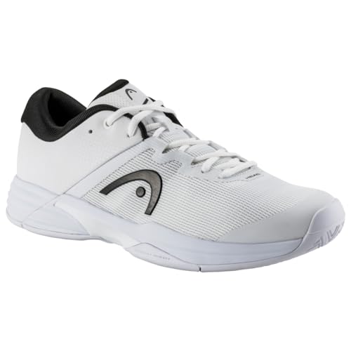 HEAD Herren Revolt Evo 2.0 Men Tennisschuhe, Weiß/Schwarz, 44 EU von HEAD