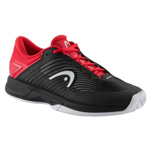 HEAD Herren Revolt Pro 4.5 Men Tennisschuhe, Schwarz/Rot, 41 EU von HEAD