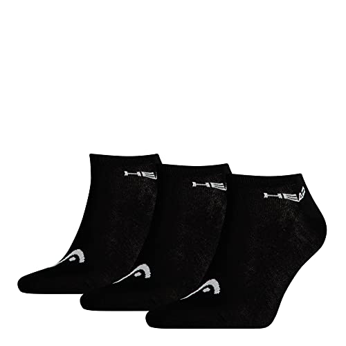 Head Herren Sneaker Socken, Schwarz, 39-42 EU von HEAD