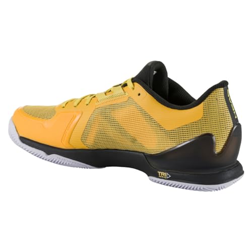 HEAD Herren Sprint Pro 3.5 Clay Men Tennisschuhe, Banana/Schwarz, 43 EU von HEAD