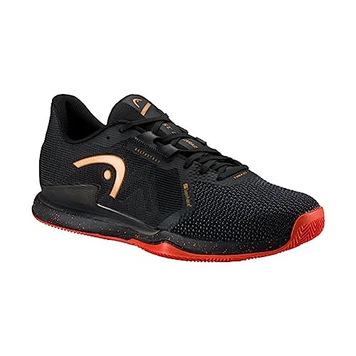 HEAD Herren Zapatillas de Tenis para Hombre Sprint Pro 3.5 Clay Negro Unisex Gymnastikschuhe, Schwarz, 43 EU von HEAD