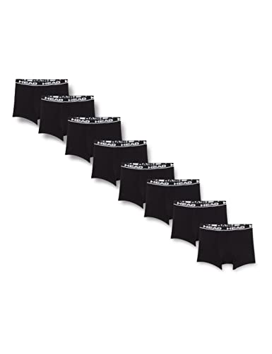 HEAD Herren Boxershorts Unterwäsche 8P (Schwarz, XXL) von HEAD