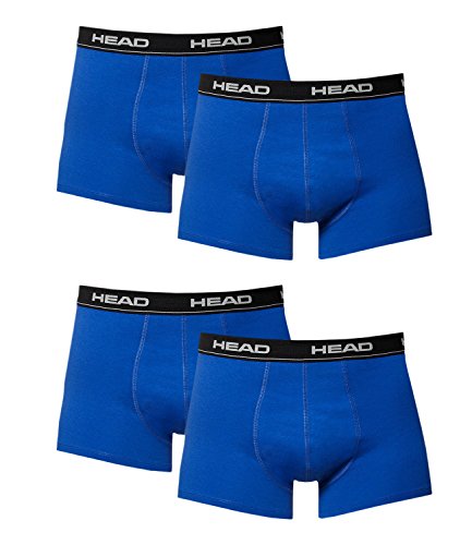 HEAD Men Boxershort Basic Boxer 4er Pack, Größe:XL;Farbe:blue/black von HEAD