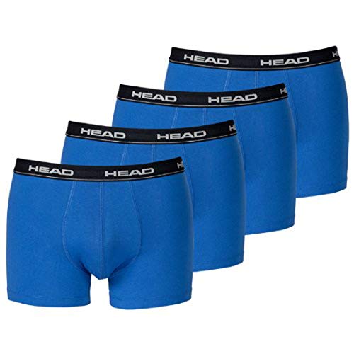 HEAD Men Boxershort Basic Boxer 4er Pack, Größe:XL;Farbe:blue/black von HEAD