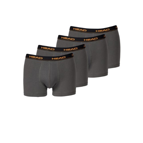 HEAD Men Boxershort Basic Boxer 4er Pack, Größe:XL;Farbe:Dark Shadow von HEAD