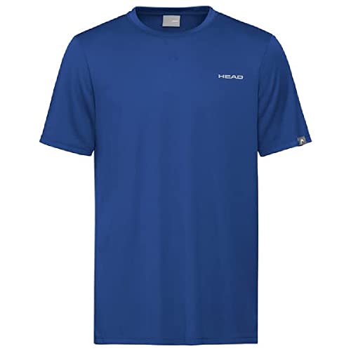 HEAD Mens Easy Court T-Shirt, Blau, XL von HEAD