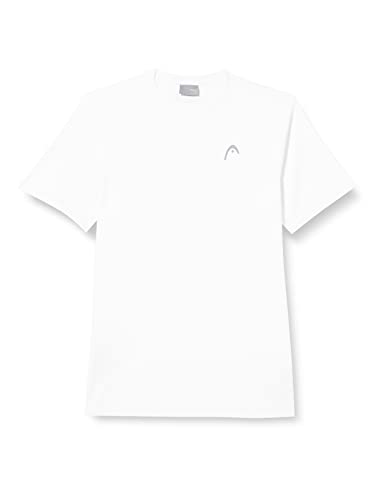 HEAD Mens Easy Court T-Shirt, Weiß, L von HEAD