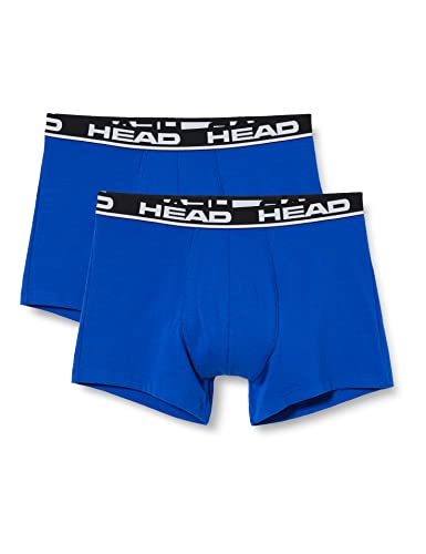 HEAD Mens Men's Basic Boxers Boxer Shorts, Blue Combo, L von HEAD