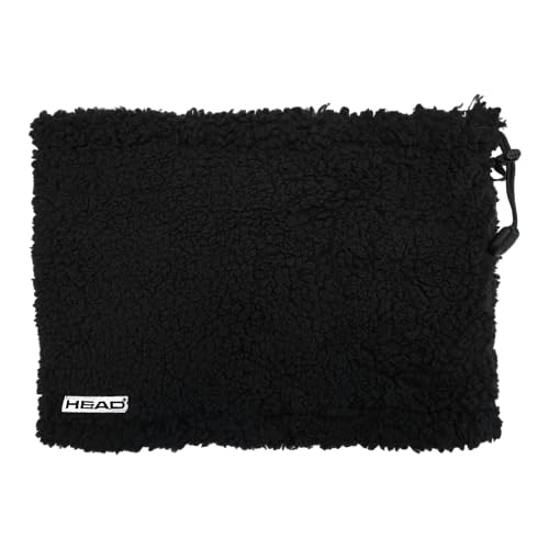 HEAD Neckwarmer Teddy, Multifunktionstuch Onesize Unisex Flauschig Schlauchschal Herren Damen Winter Neckwarmer Winddicht Skifahren Radfahren Super Soft Extra Warm Tube Schlauchtuch von HEAD