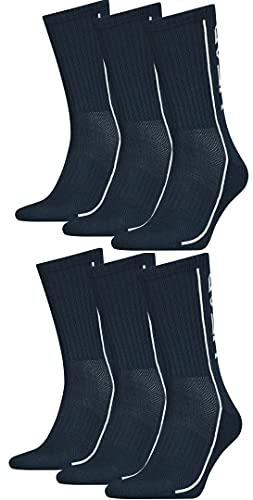 HEAD Performance Unisex Herren Damen Sportsocken 6P (Navy, 39-42) von HEAD