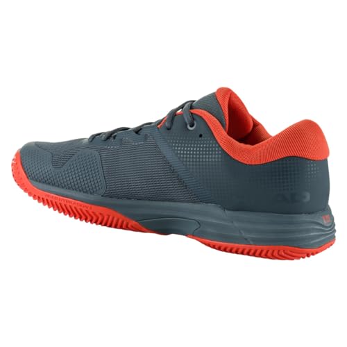 HEAD Revolt Evo 2.0 Clay Men Tennisschuhe, Dunkelgrau/Orange von HEAD