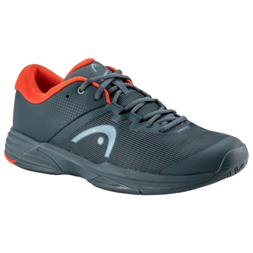 HEAD Revolt Evo 2.0 Men Tennisschuhe, Dunkelgrau/Orange von HEAD