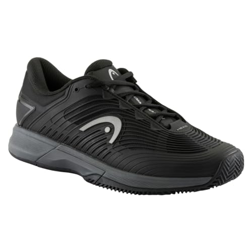 HEAD Revolt Pro 4.5 Clay Men Tennisschuhe, Schwarz/Dunkelgrau von HEAD