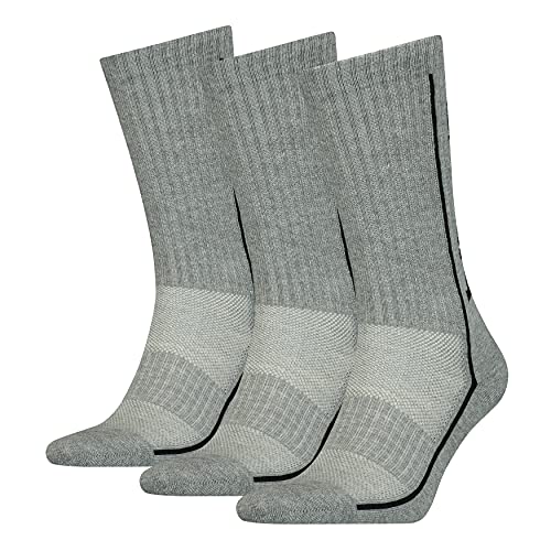 Head Unisex Crew Socken, Grau, 39/42 (3er Pack) von HEAD