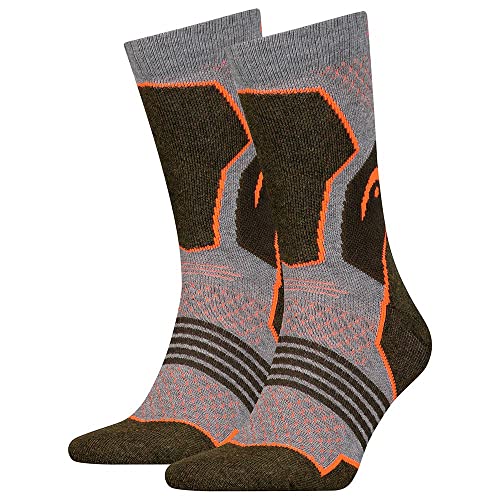 HEAD Unisex Hiking Crew Socks 2 pack von HEAD