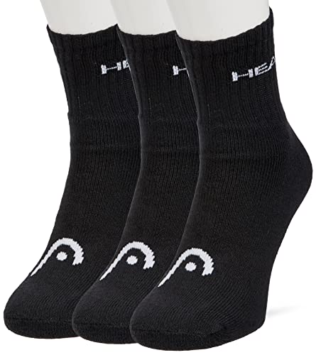 Head Unisex Short Socken, Schwarz, 35/38 (3er Pack) von HEAD