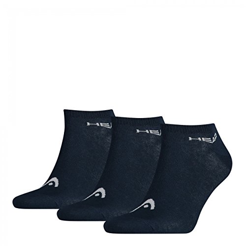 HEAD Unisex Sneaker Sportsocken 9er Pack (Blau, 39-42) von HEAD