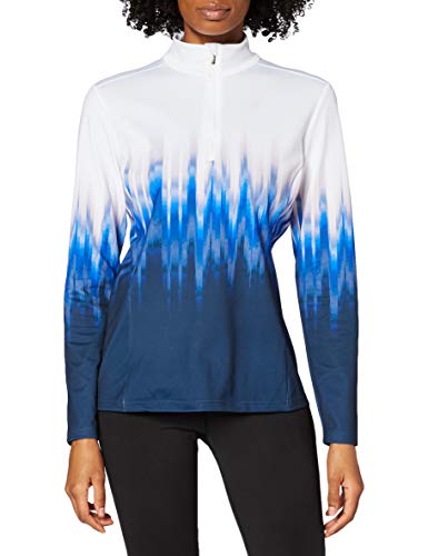 HEAD Womens BREE Midlayer HZ Sweatshirt, royal blau/dunkelblau, M von HEAD