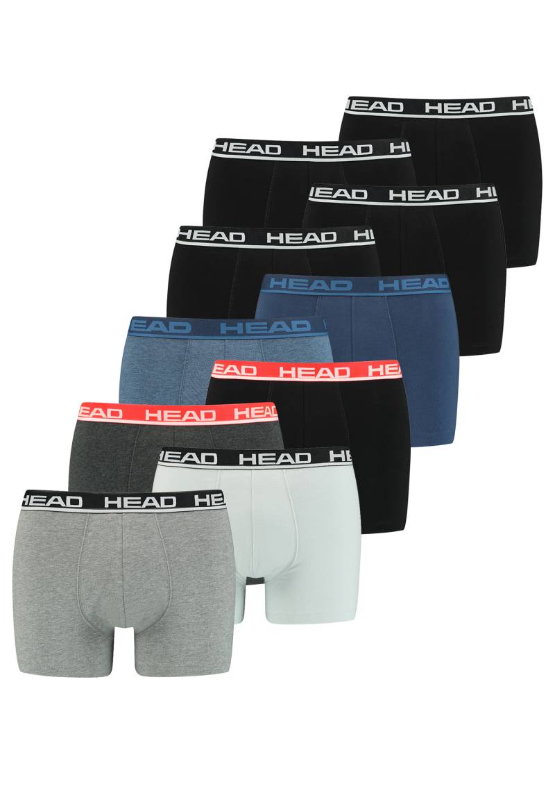 Head Herren Basic Boxer Pant Shorts Unterwäsche Unterhose 10 er Pack von HEAD