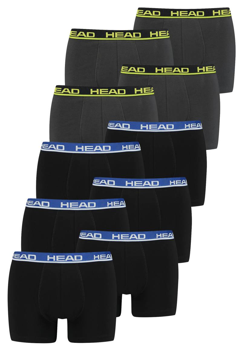 Head Herren Basic Boxer Pant Shorts Unterwäsche Unterhose 10 er Pack von HEAD