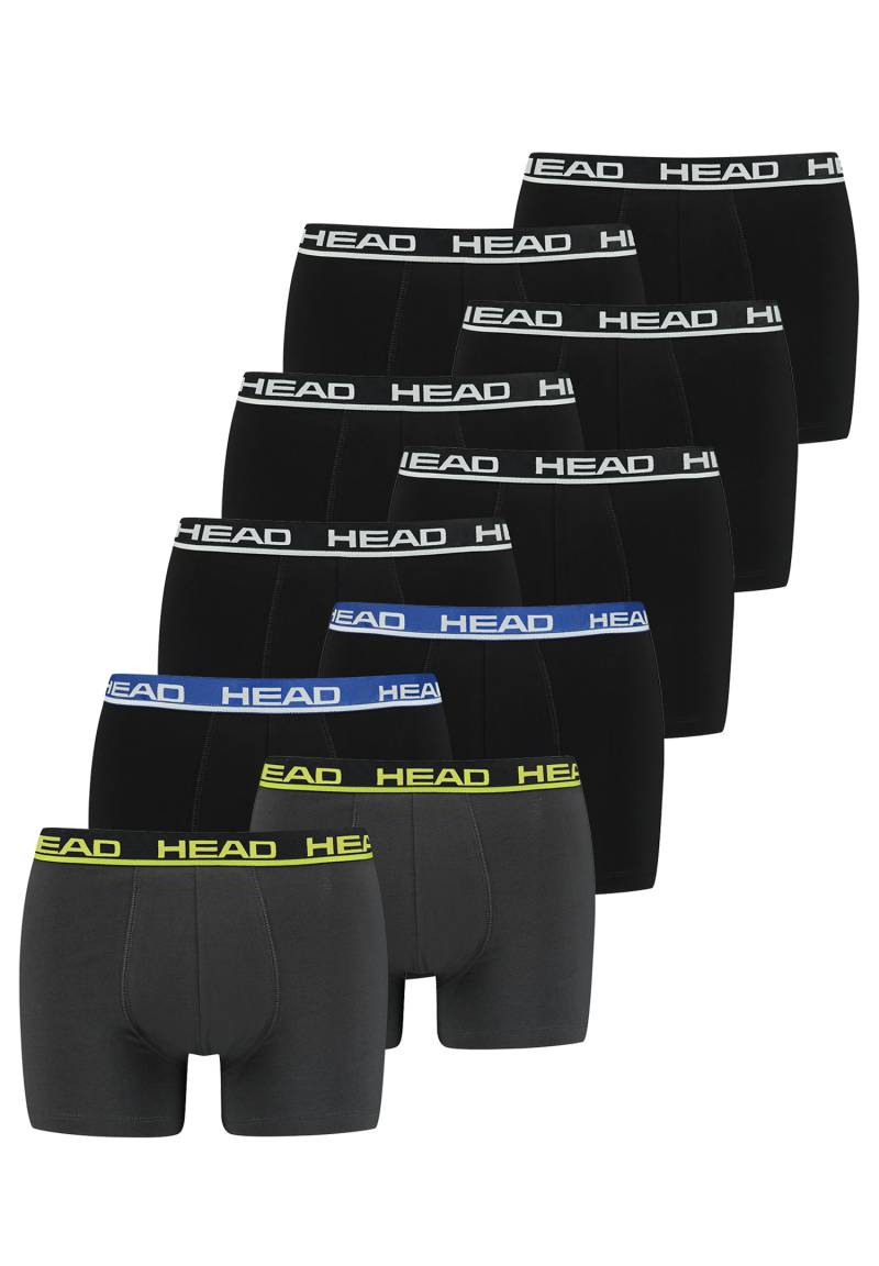 Head Herren Basic Boxer Pant Shorts Unterwäsche Unterhose 10 er Pack von HEAD