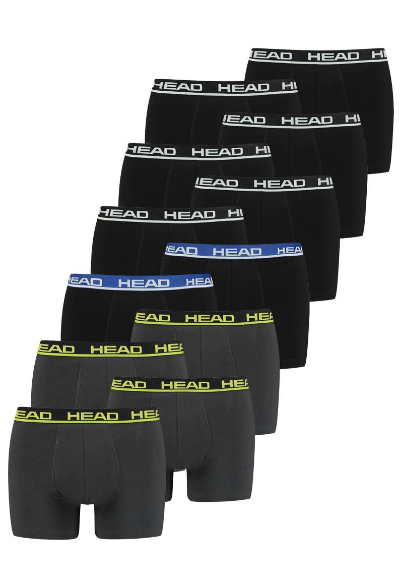 Head Herren Basic Boxer Pant Shorts Unterwäsche Unterhose 12 er Pack von HEAD