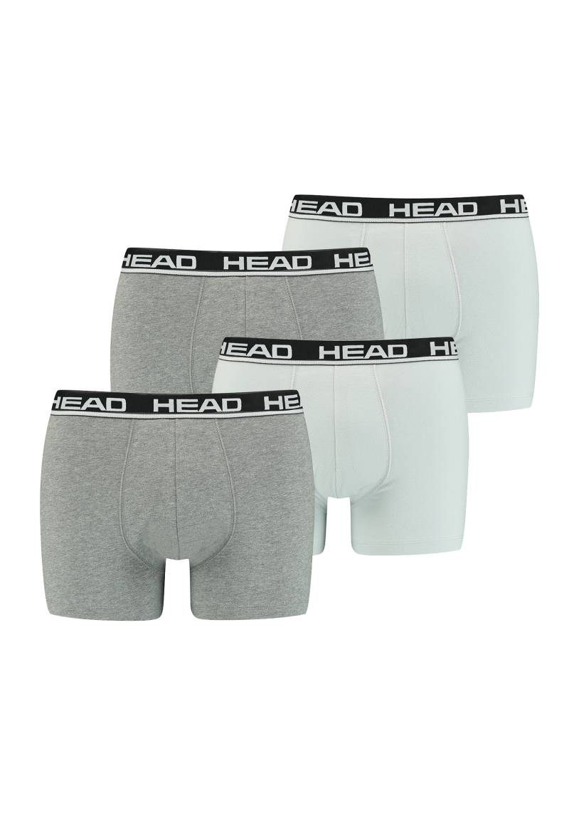Head Herren Basic Boxer Pant Shorts Unterwäsche Unterhose 4 er Pack von HEAD