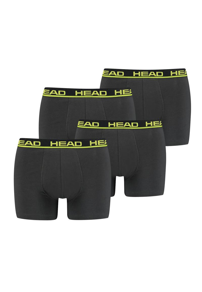Head Herren Basic Boxer Pant Shorts Unterwäsche Unterhose 4 er Pack von HEAD