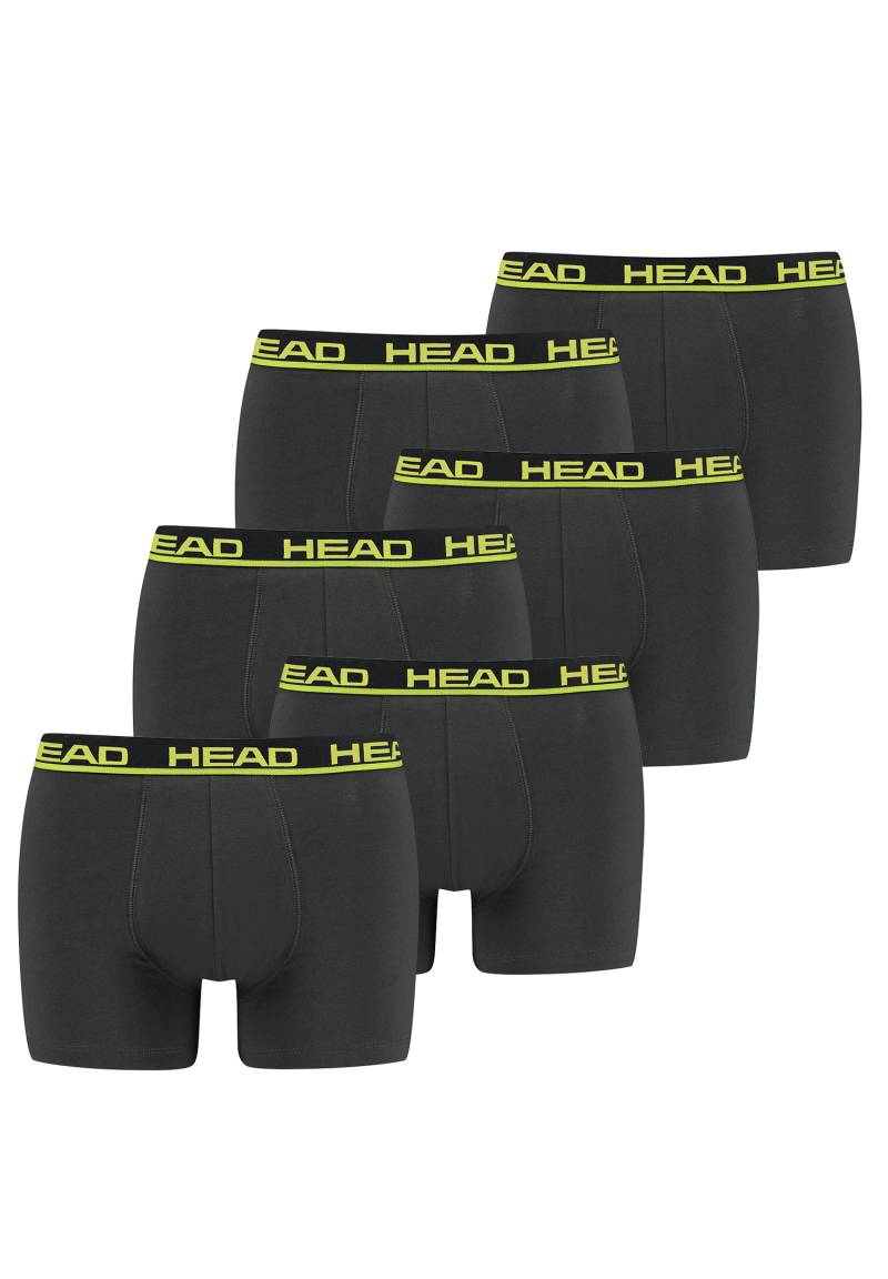 Head Herren Basic Boxer Pant Shorts Unterwäsche Unterhose 6 er Pack von HEAD