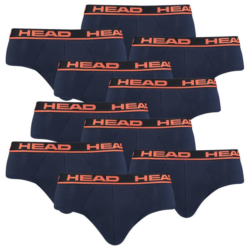 Head Herren Basic Brief Pant Slip Unterwäsche Unterhose 10 er Pack von HEAD