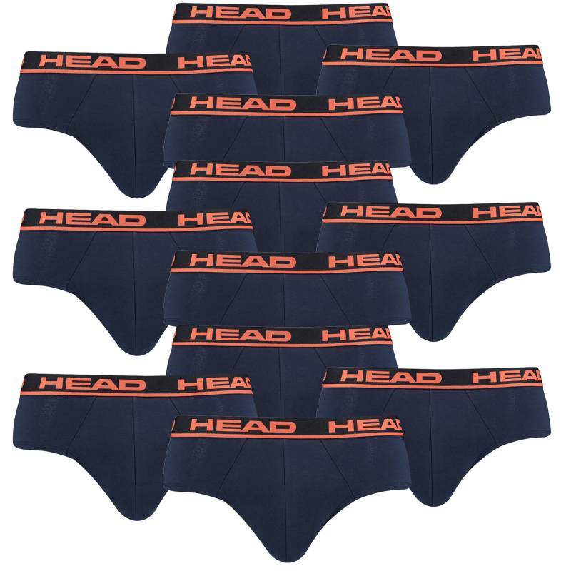 Head Herren Basic Brief Pant Slip Unterwäsche Unterhose 12 er Pack von HEAD