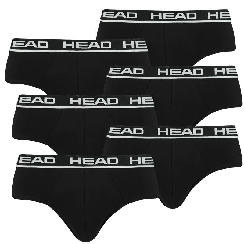 Head Herren Basic Brief Pant Slip Unterwäsche Unterhose 6 er Pack von HEAD