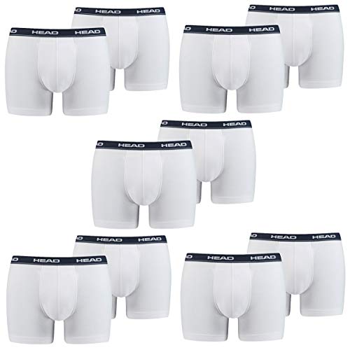 Head - Herren-Boxershorts (2er Pack) 310 - Weiß. XL von HEAD