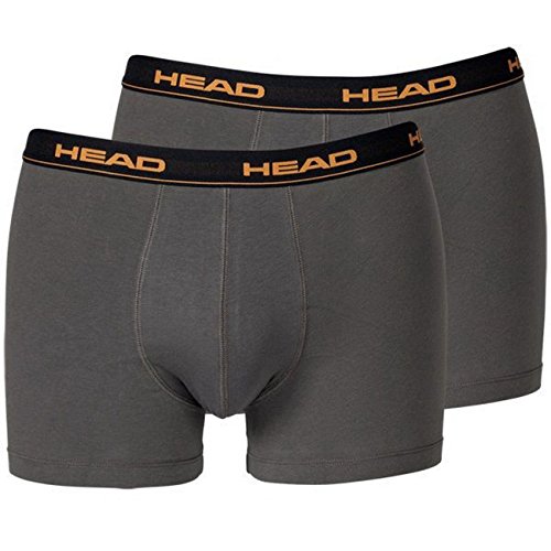 Head Herren-Unterwäsche, Boxershorts (10er Pack) in verschiedenen Farben - Dark Shadow, XL von HEAD