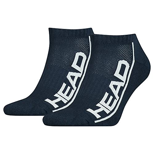Head Unisex Sneaker Socken, Marineblau, 39/42 (2er Pack) von HEAD