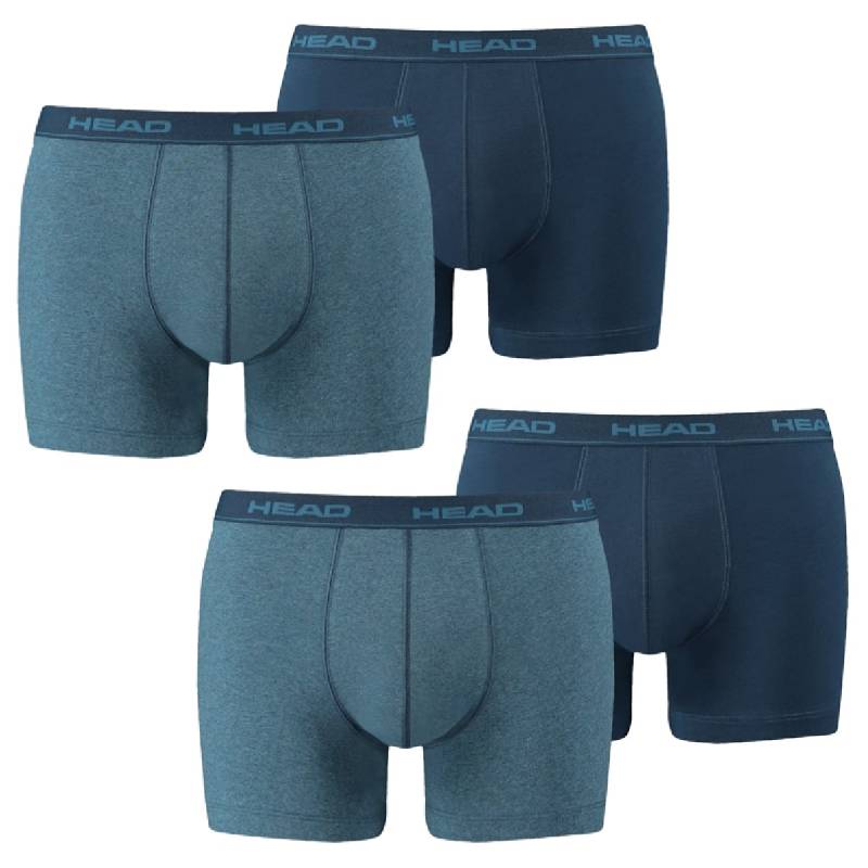 MULTIPACK BOXERS 4 PACK Head Herren Boxer Boxershorts Basic Pant Unterwäsche von HEAD